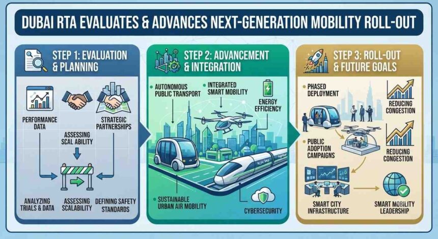 Dubai RTA evaluates , advances next-generation mobility roll-out